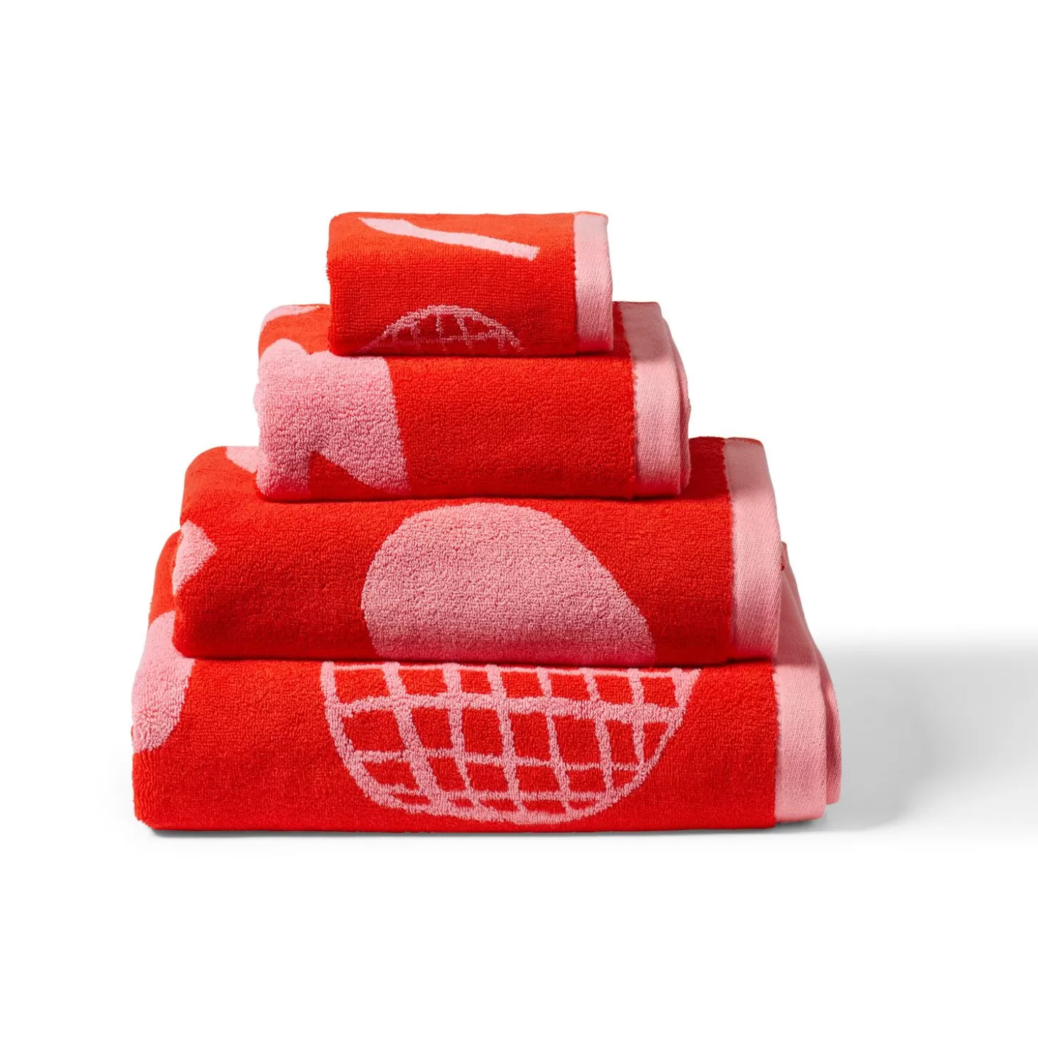 Abstract Shapes Towel Set^Donna Wilson Hot