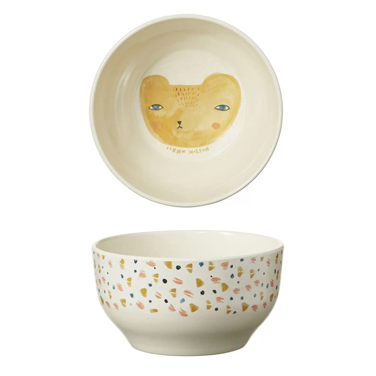 Bear Spot Bamboo Bowl - Slight Seconds^Donna Wilson Best