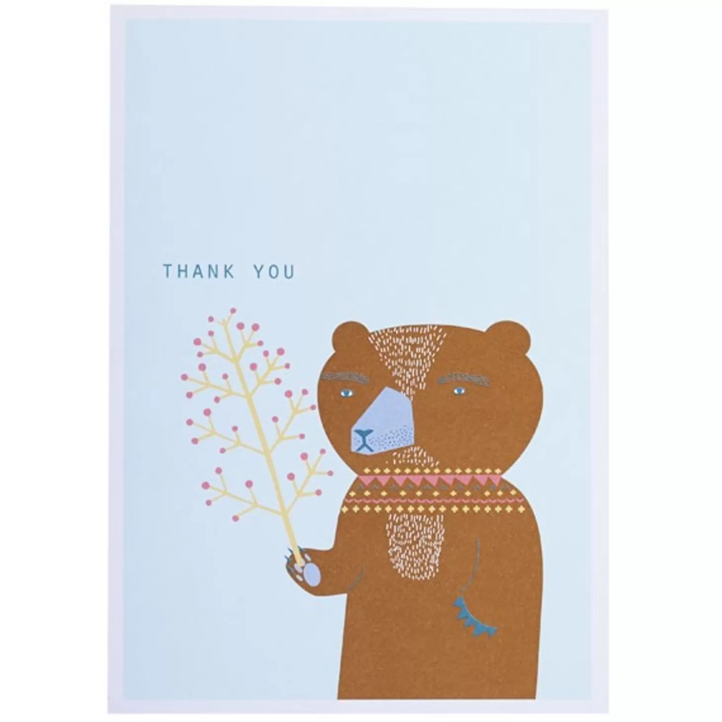 Bear Thank You Card^Donna Wilson Flash Sale