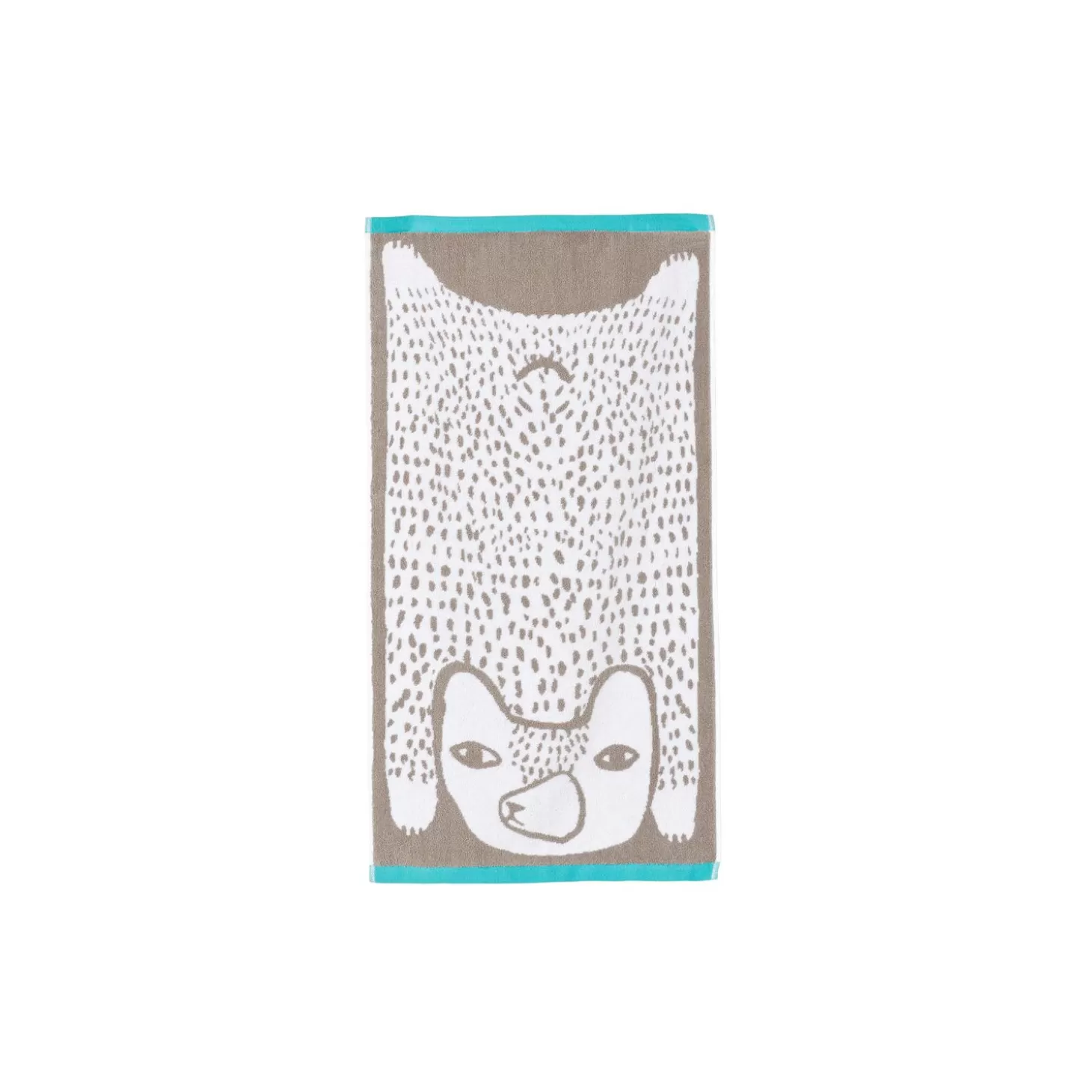 Bear Towels - Grey^Donna Wilson Outlet