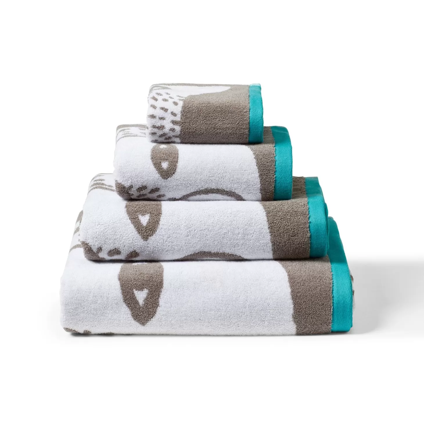 Bear Towels - Grey^Donna Wilson Outlet