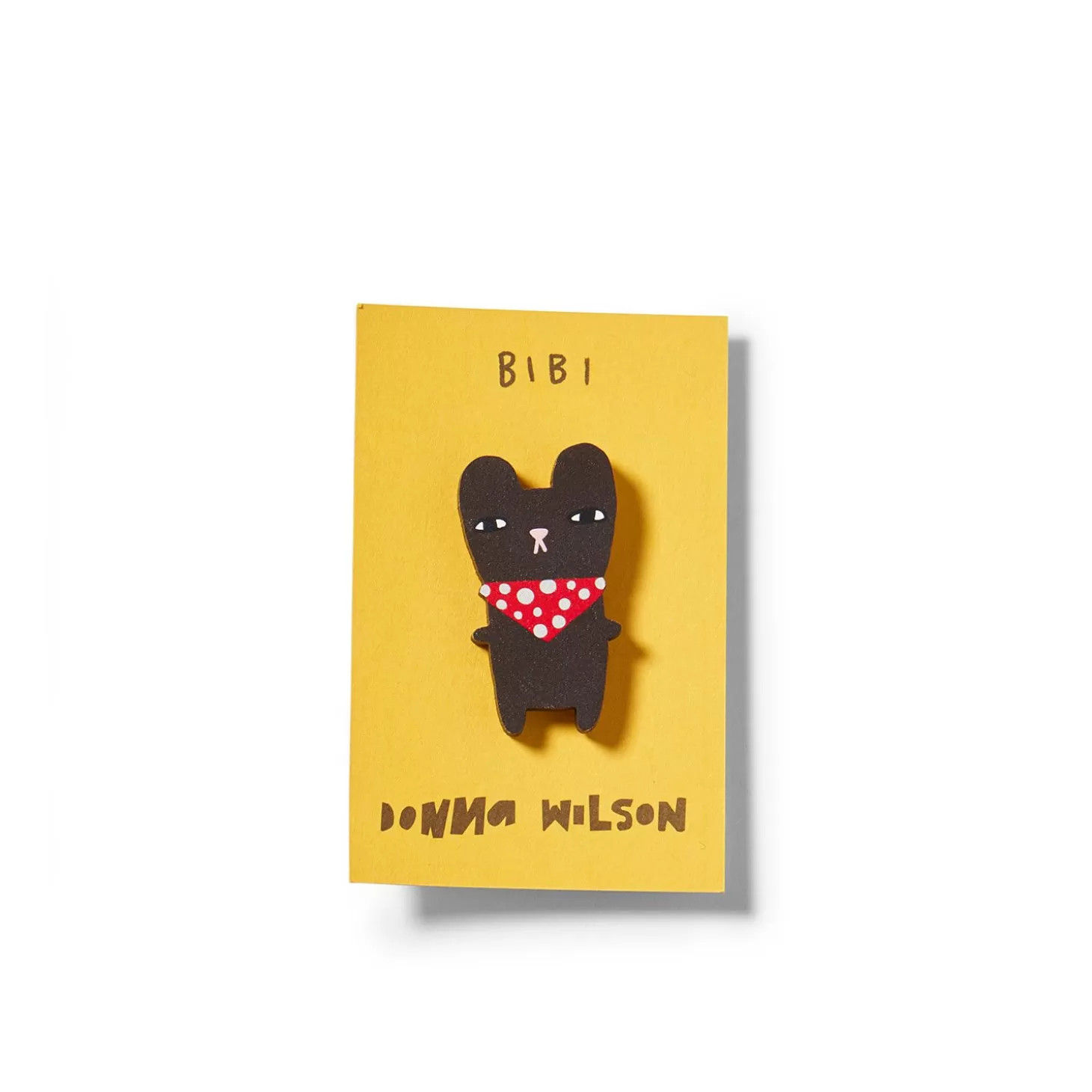 Bibi Bear Pin Badge^Donna Wilson Shop