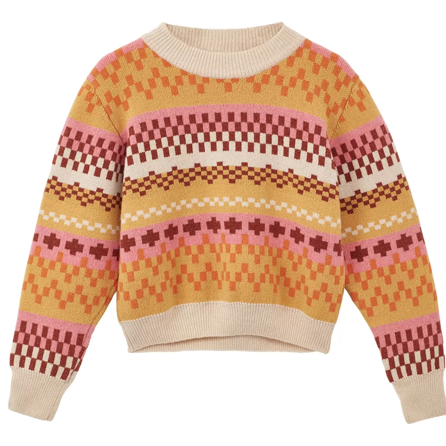 Big Stitch Sweater - Harvest^Donna Wilson Flash Sale