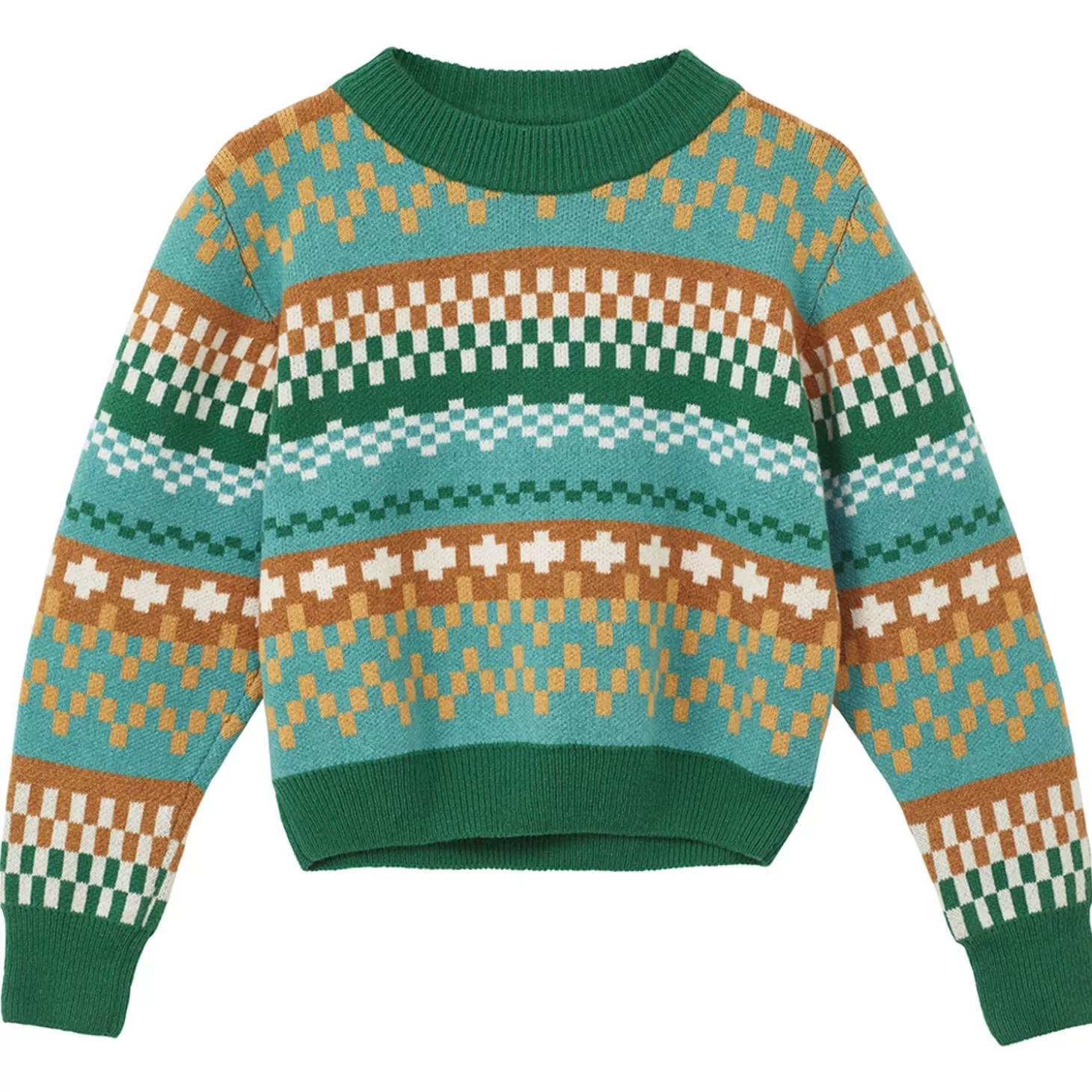 Big Stitch Sweater - Shamrock^Donna Wilson Cheap