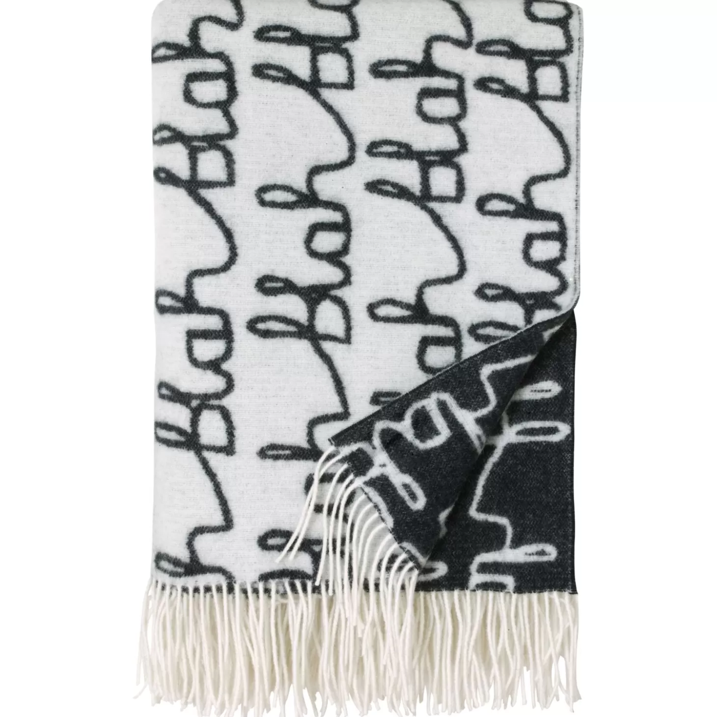 Blah Blah Lambswool Throw^Donna Wilson Cheap