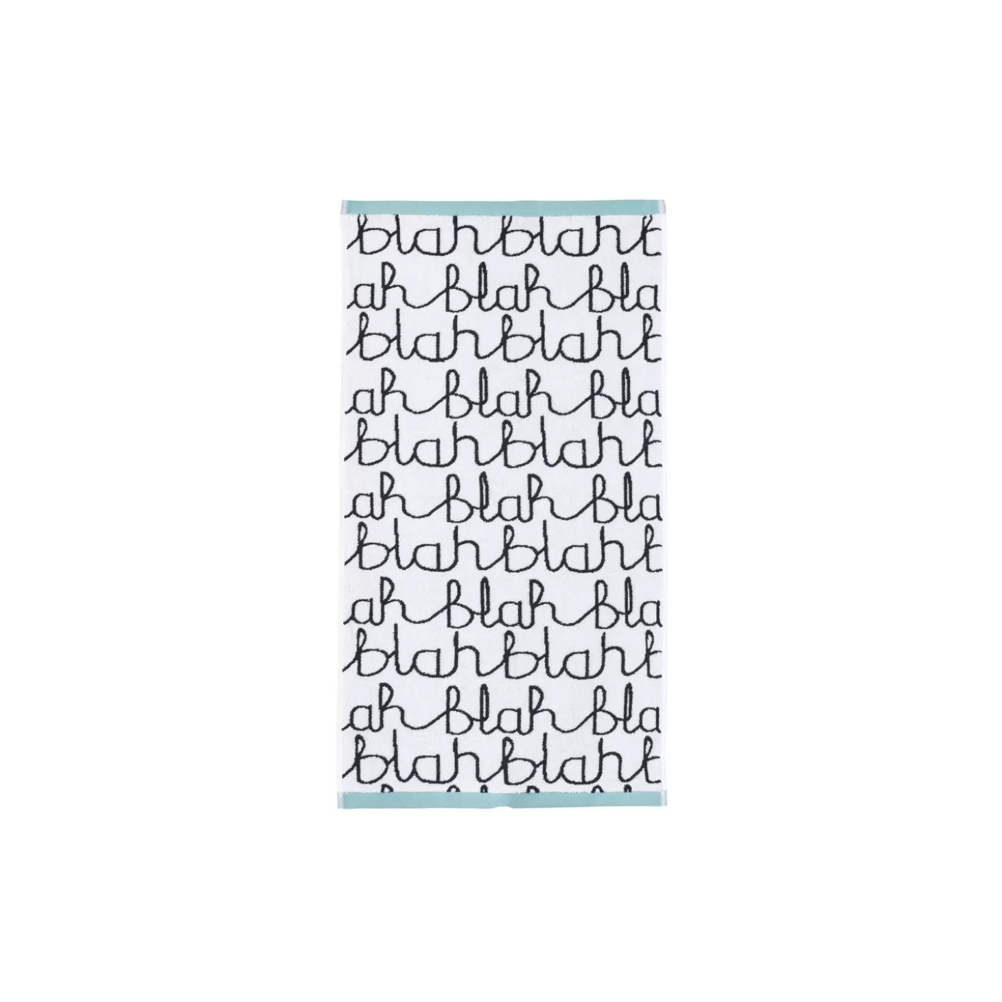 Blah Blah Towels - Light Blue^Donna Wilson Best Sale