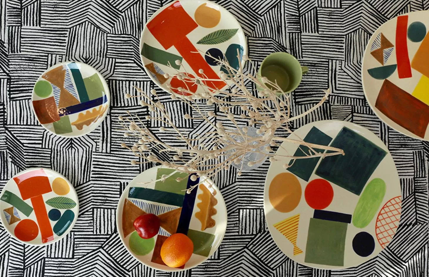 Block + Line Platter^Donna Wilson Online