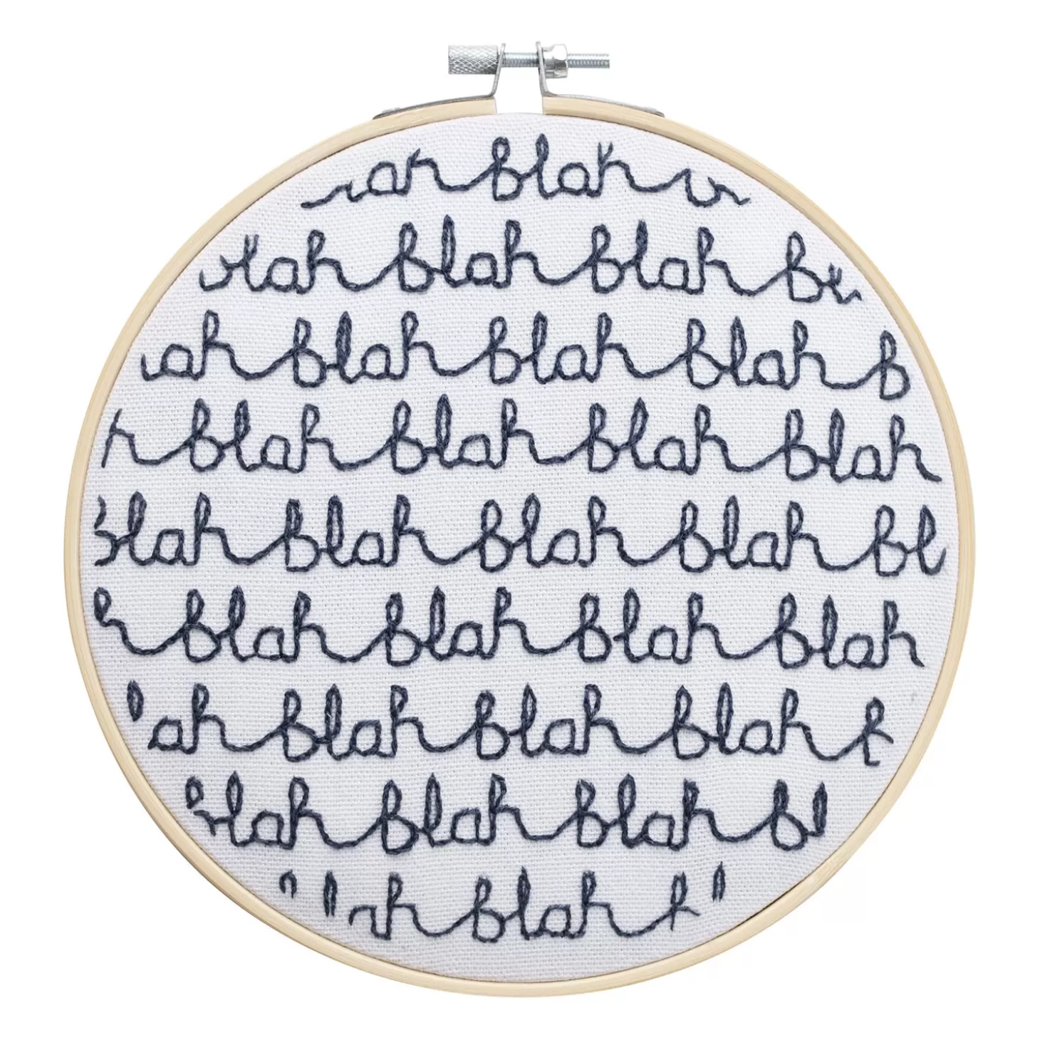 Cotton Clara Blah Blah Embroidery Kit^Donna Wilson Hot