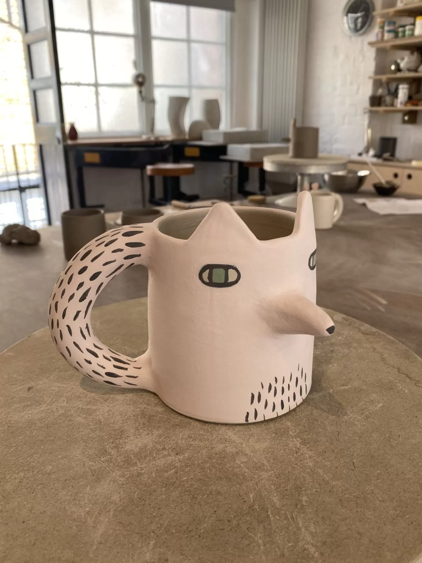 Cyril Squirrel Fox Shaped Mug - X C00E9Cile Dumetier^Donna Wilson New