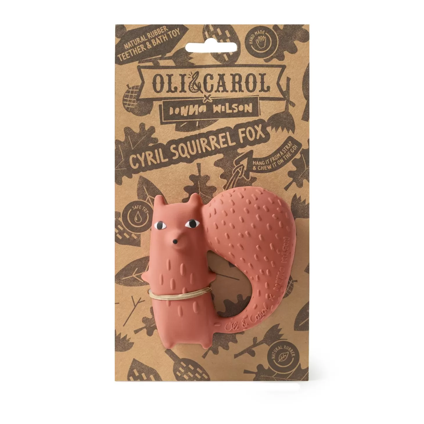 Cyril Squirrel Fox Teether - Oli & Carol X ^Donna Wilson Flash Sale