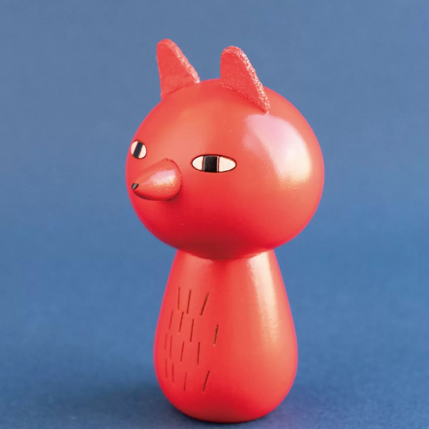 Cyril Squirrel Kokeshi Doll^Donna Wilson Store