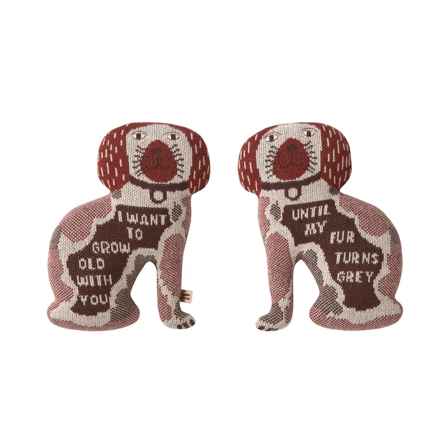 X Rob Ryan Pair Of Staffordshire Dogs - Limited Edition Of 50^Donna Wilson Hot