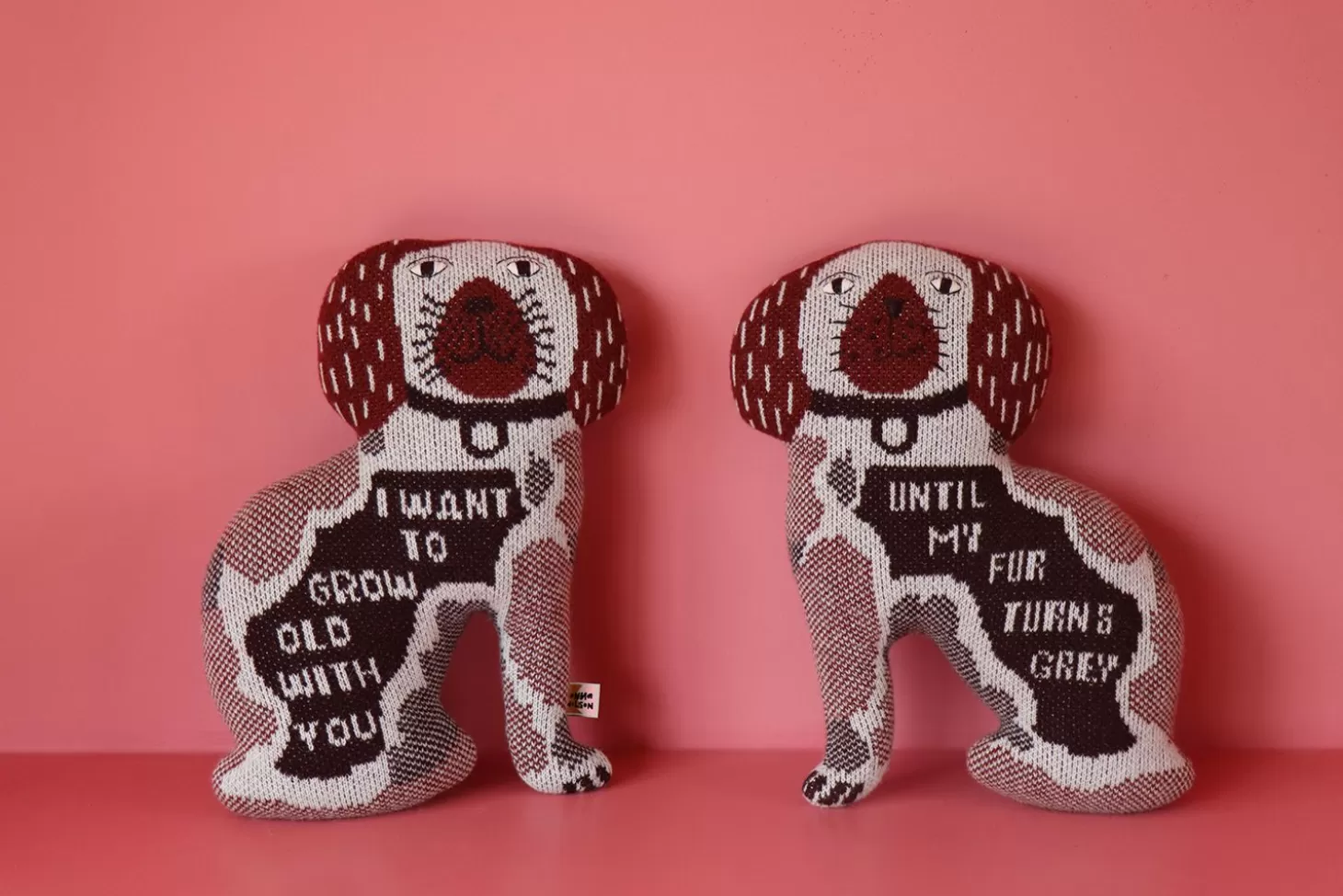 X Rob Ryan Pair Of Staffordshire Dogs - Limited Edition Of 50^Donna Wilson Hot