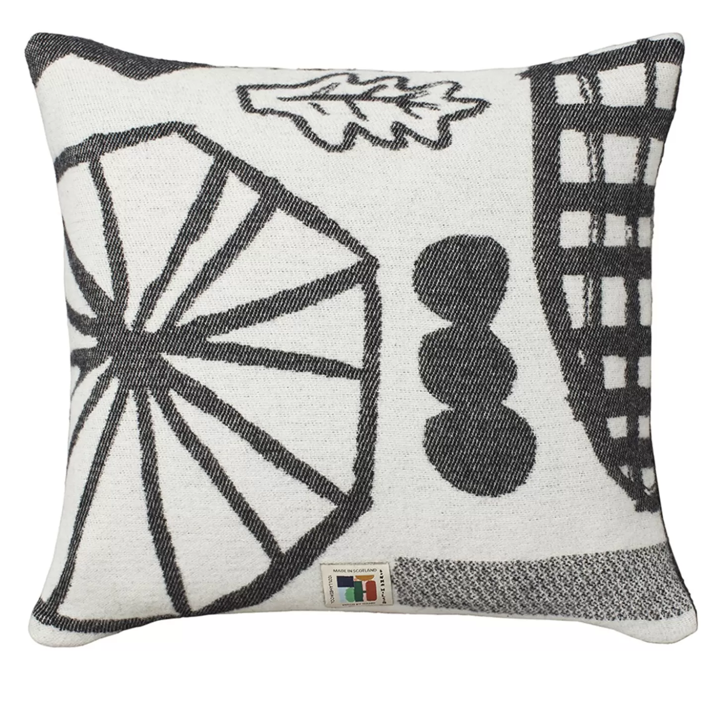 Forager Cushion - Black & White^Donna Wilson Cheap