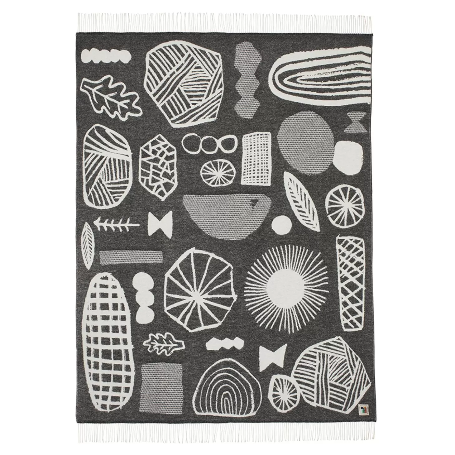 Forager Throw - Black & White^Donna Wilson Sale