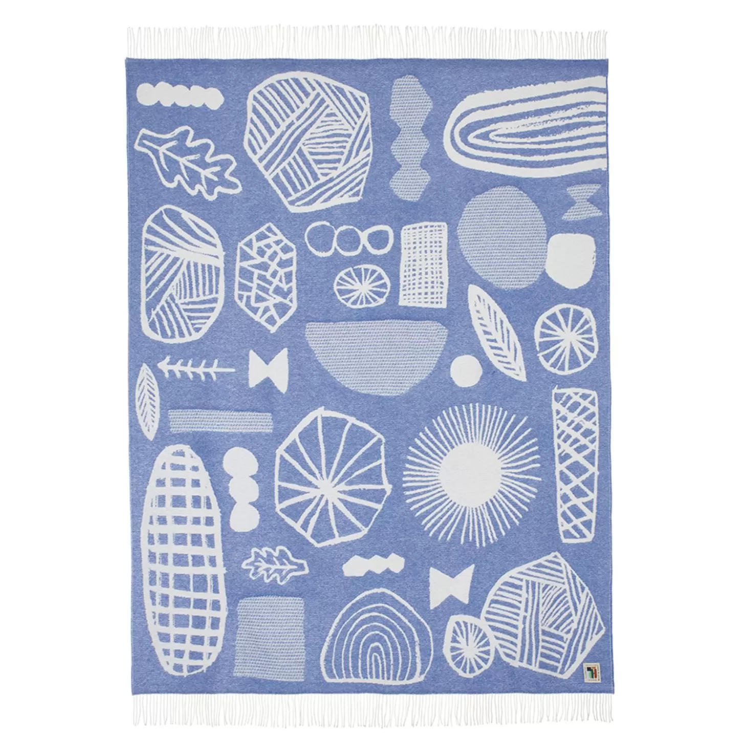 Forager Throw - Blue & White^Donna Wilson Discount