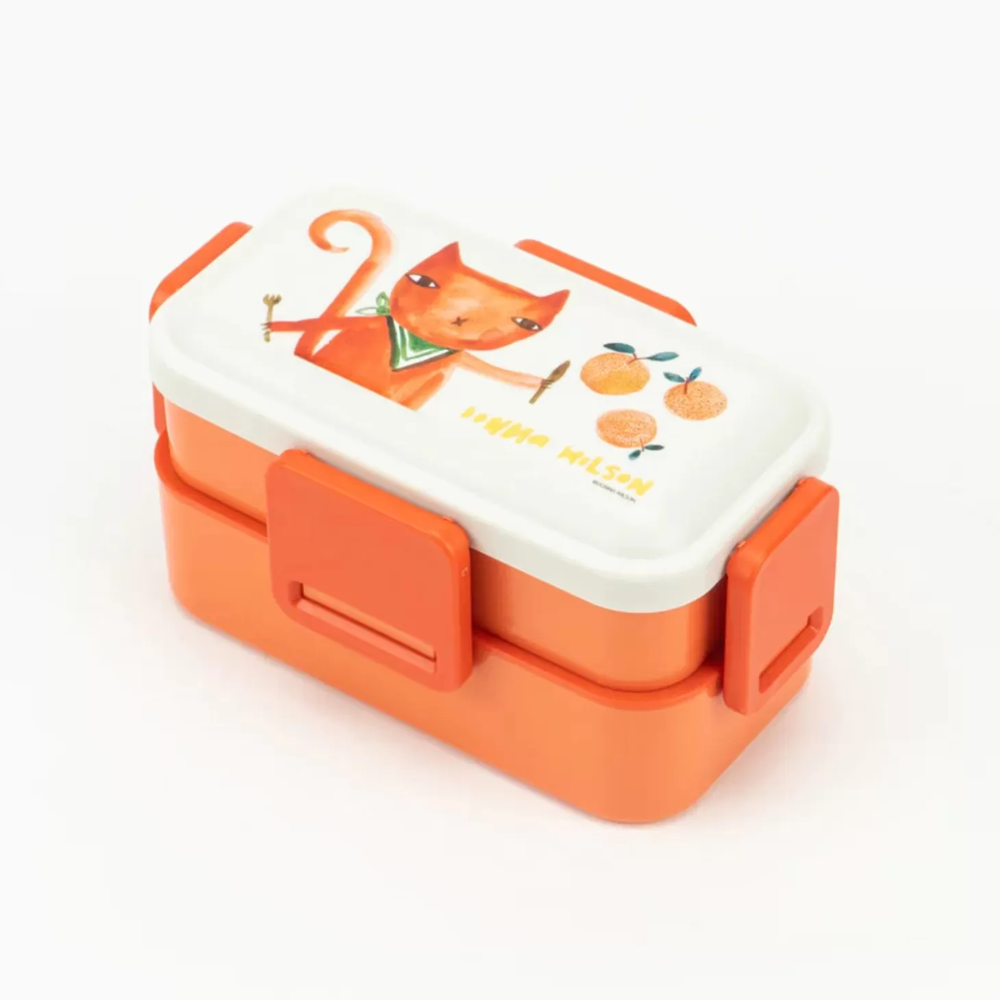 Fruit Cat Two-Tier Bento Box^Donna Wilson Shop