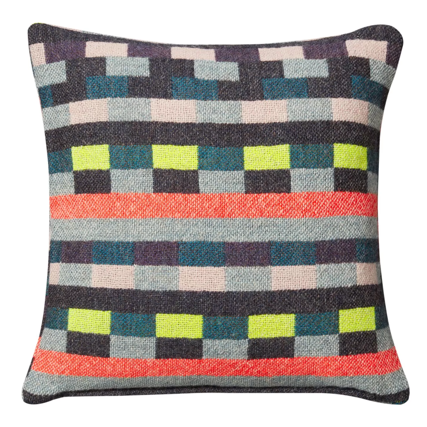 Glitch Woven Cushion - Denim Blue^Donna Wilson Best Sale