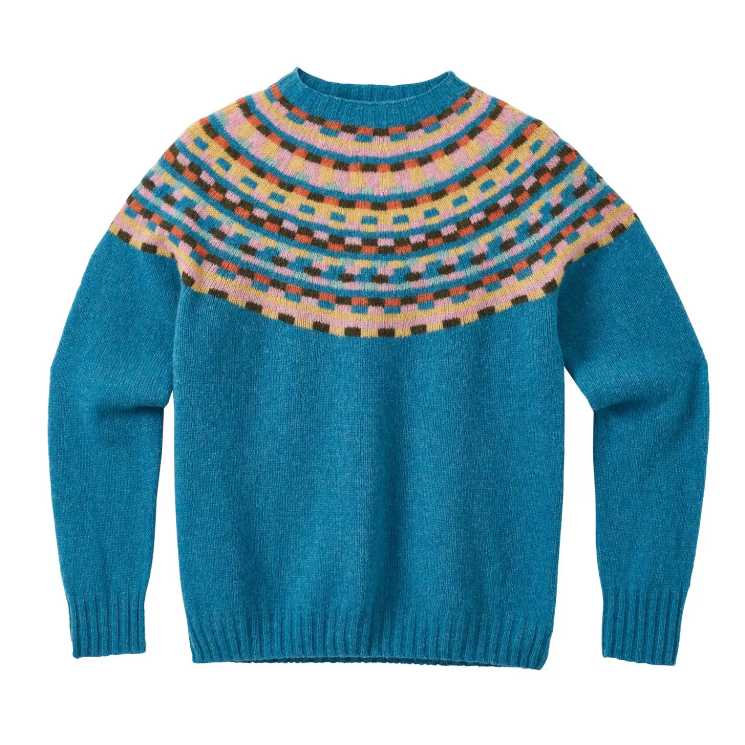 Glitch Yoke Sweater - Pennan Bay^Donna Wilson Clearance