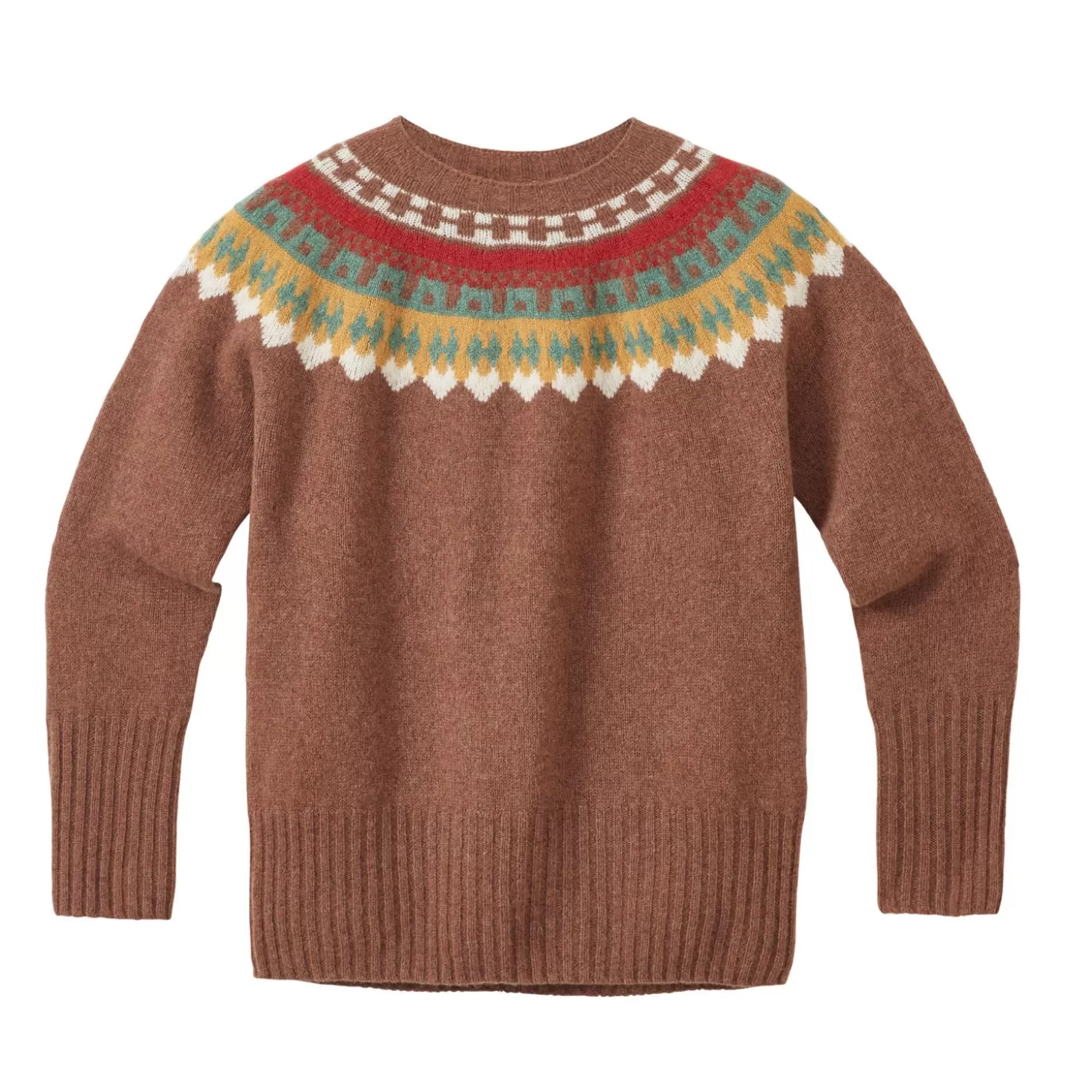 Helga Yoke Sweater - Hazelnut^Donna Wilson Best Sale