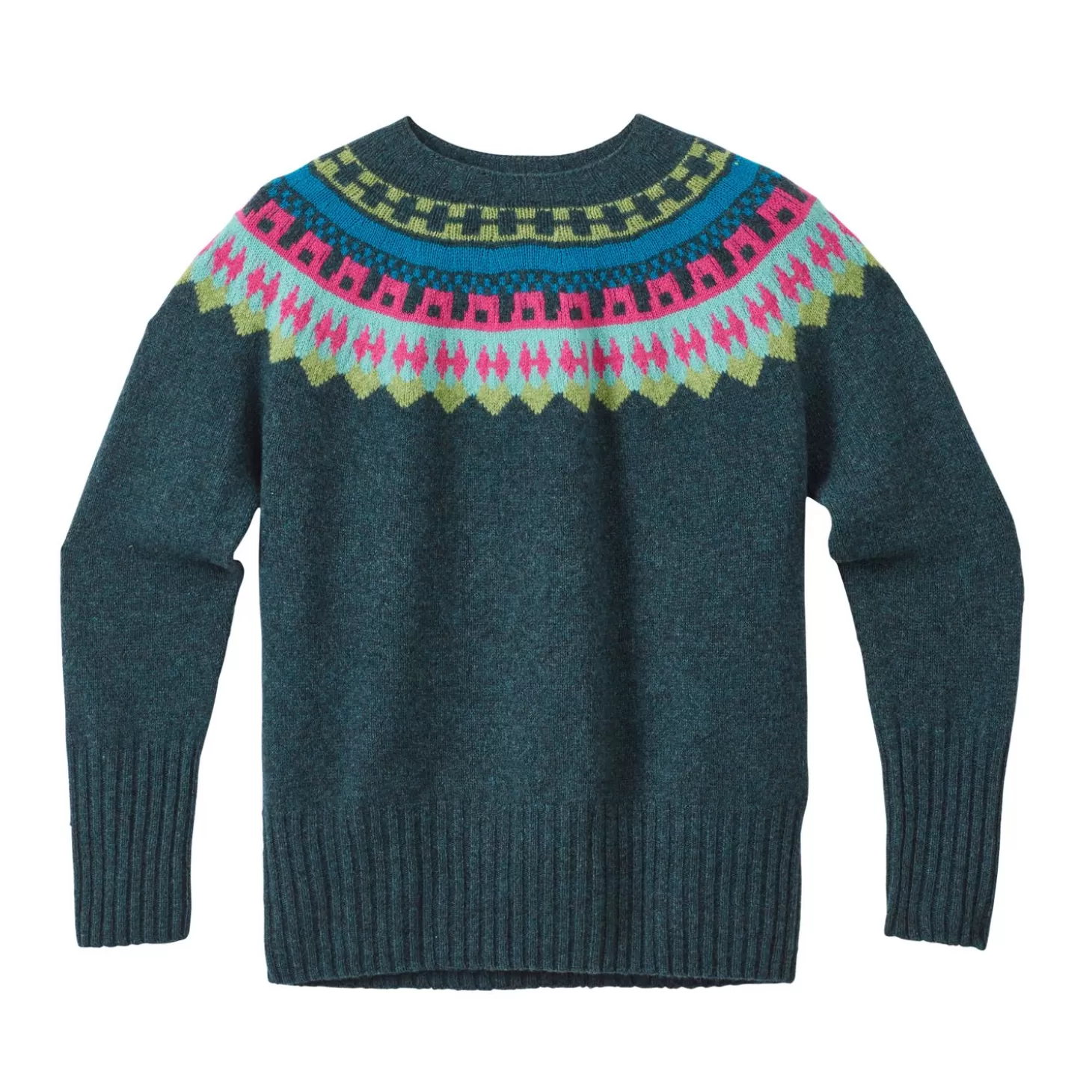 Helga Yoke Sweater - Oribe Green^Donna Wilson Flash Sale