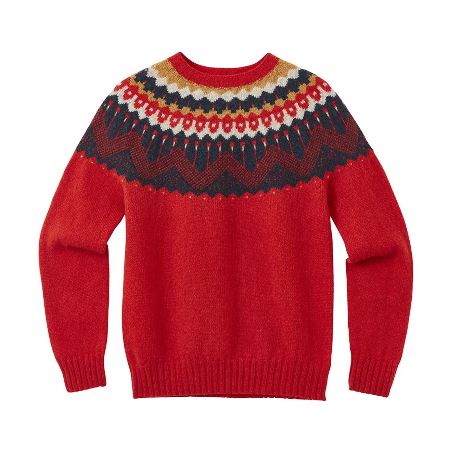 Hofdi Yoke Sweater - Scarlet^Donna Wilson Best Sale