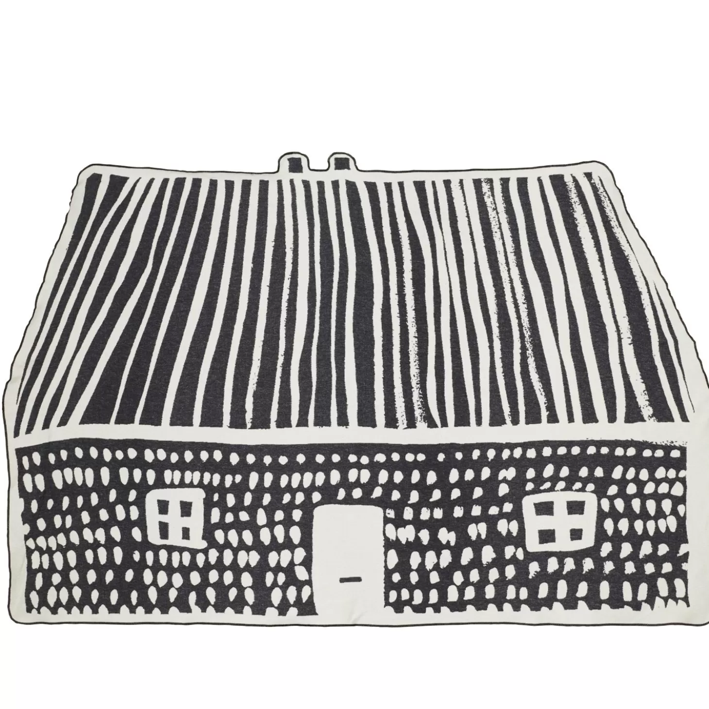 House Shaped Cotton Throw^Donna Wilson Best Sale