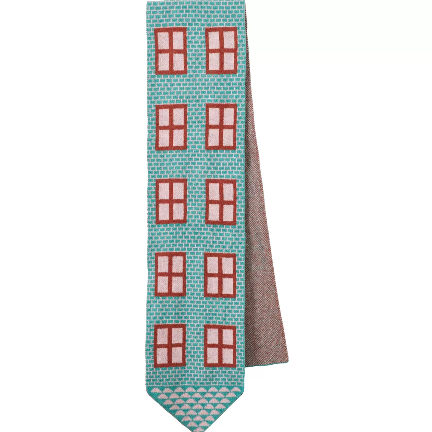 House Shaped Scarf - Shamrock^Donna Wilson Outlet