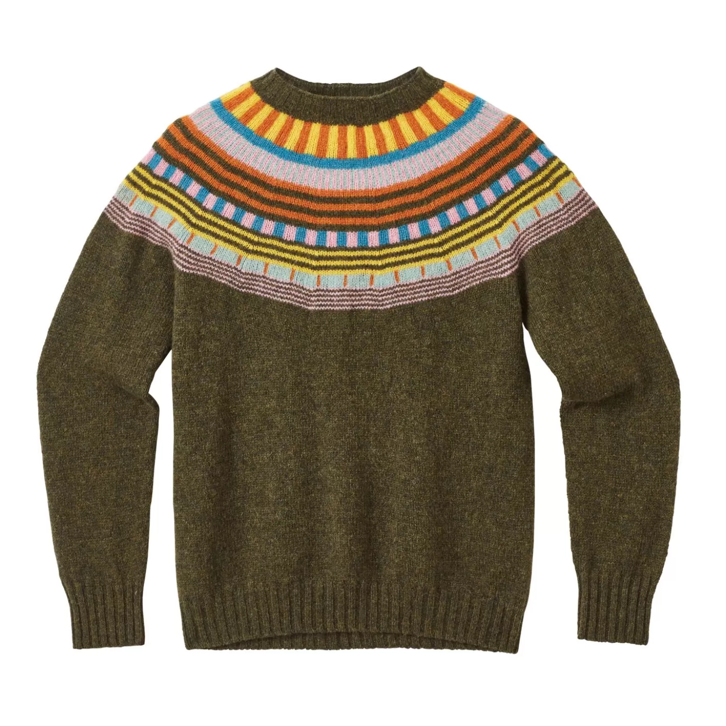 Magic Circle Yoke Sweater - Pineshadow^Donna Wilson Best