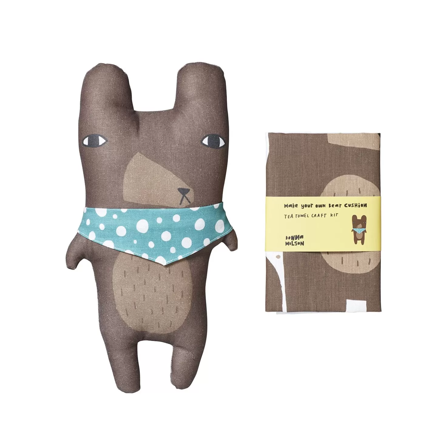 Make Your Own Bear Tea Towel Craft Kit^Donna Wilson Hot