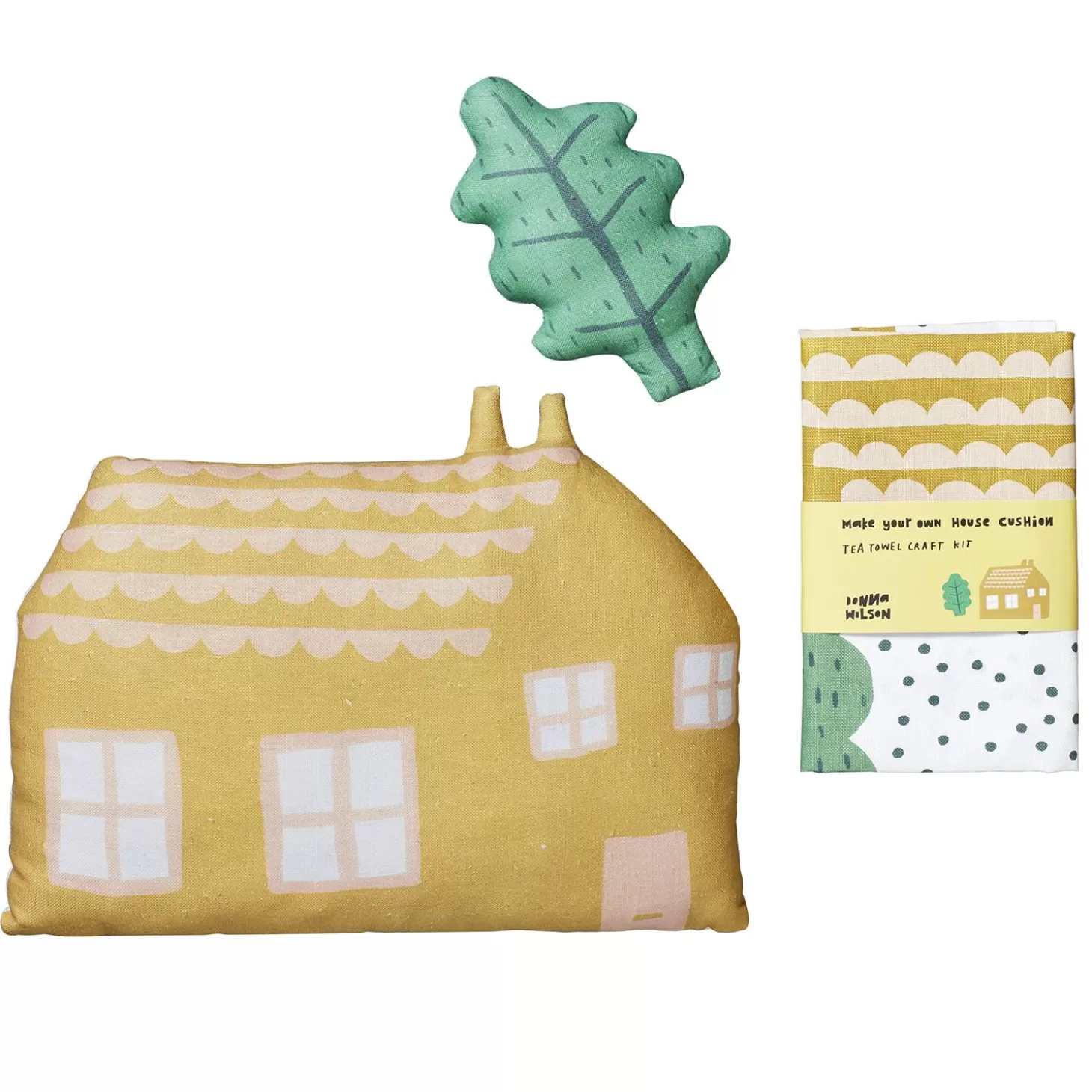 Make Your Own House Cushion Tea Towel Craft Kit^Donna Wilson Sale