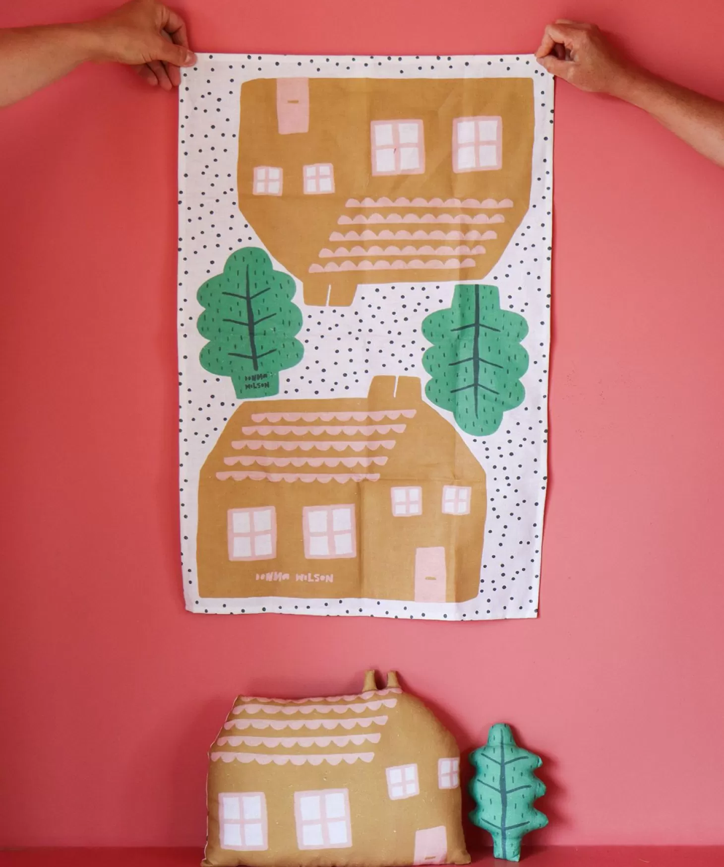 Make Your Own House Cushion Tea Towel Craft Kit^Donna Wilson Sale