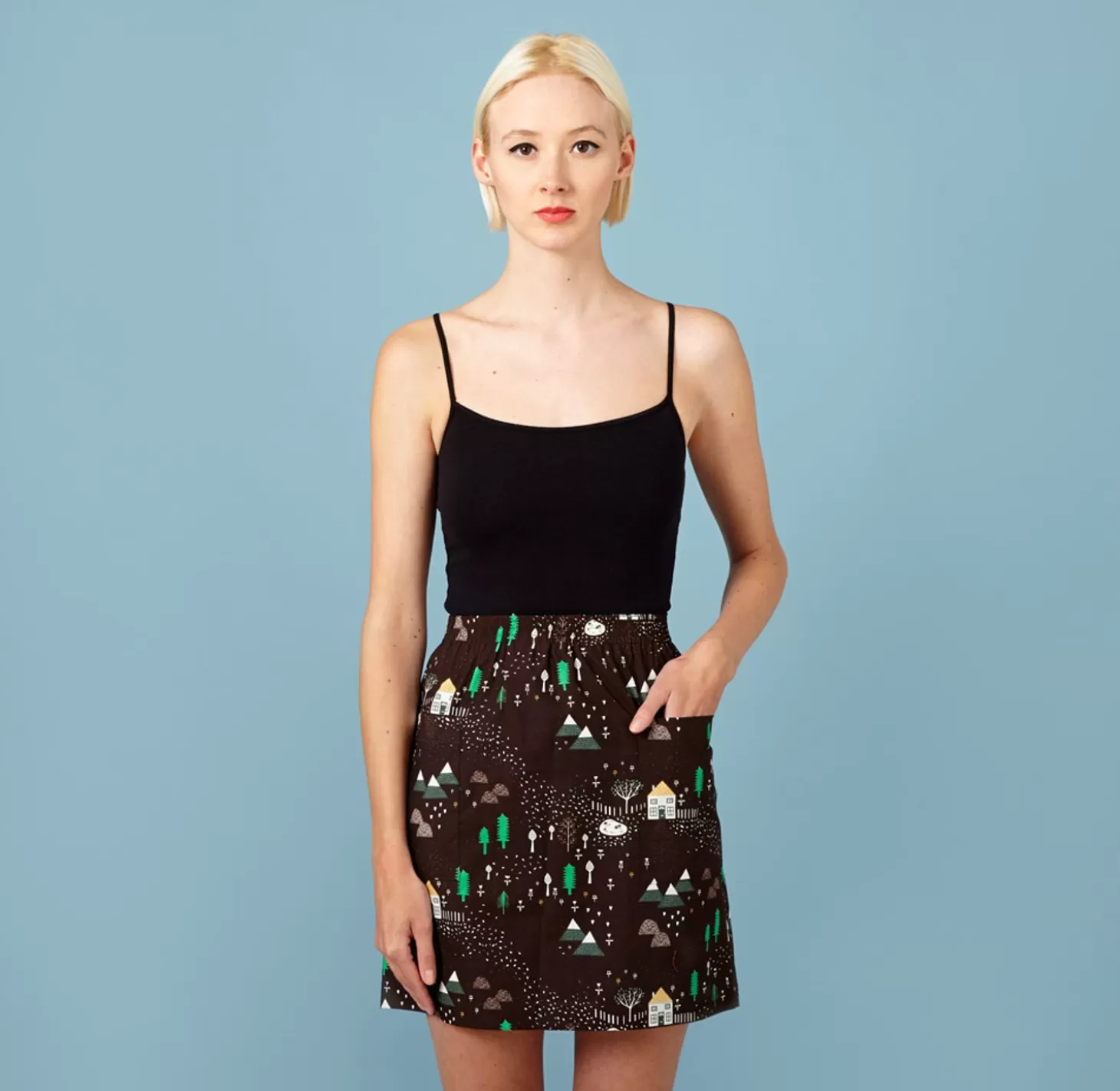 Make Your Own Patch Pocket Skirt - Downloadable Pattern^Donna Wilson Flash Sale