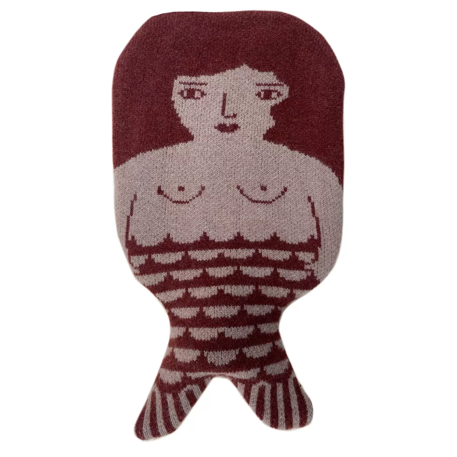 Mermaid Hot Water Bottle - Brown^Donna Wilson Outlet