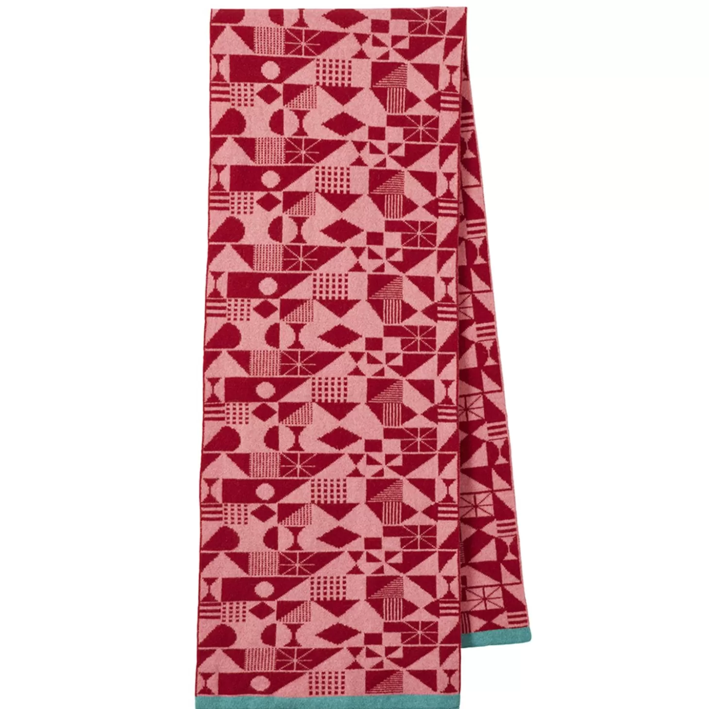 Monoglyph Blanket Scarf - Lipstick^Donna Wilson Clearance