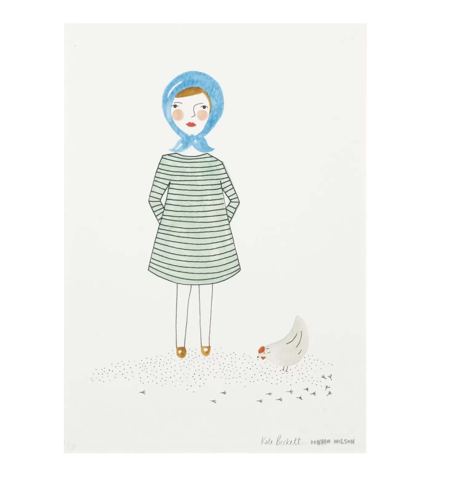 Mother Hen Print^Donna Wilson Online