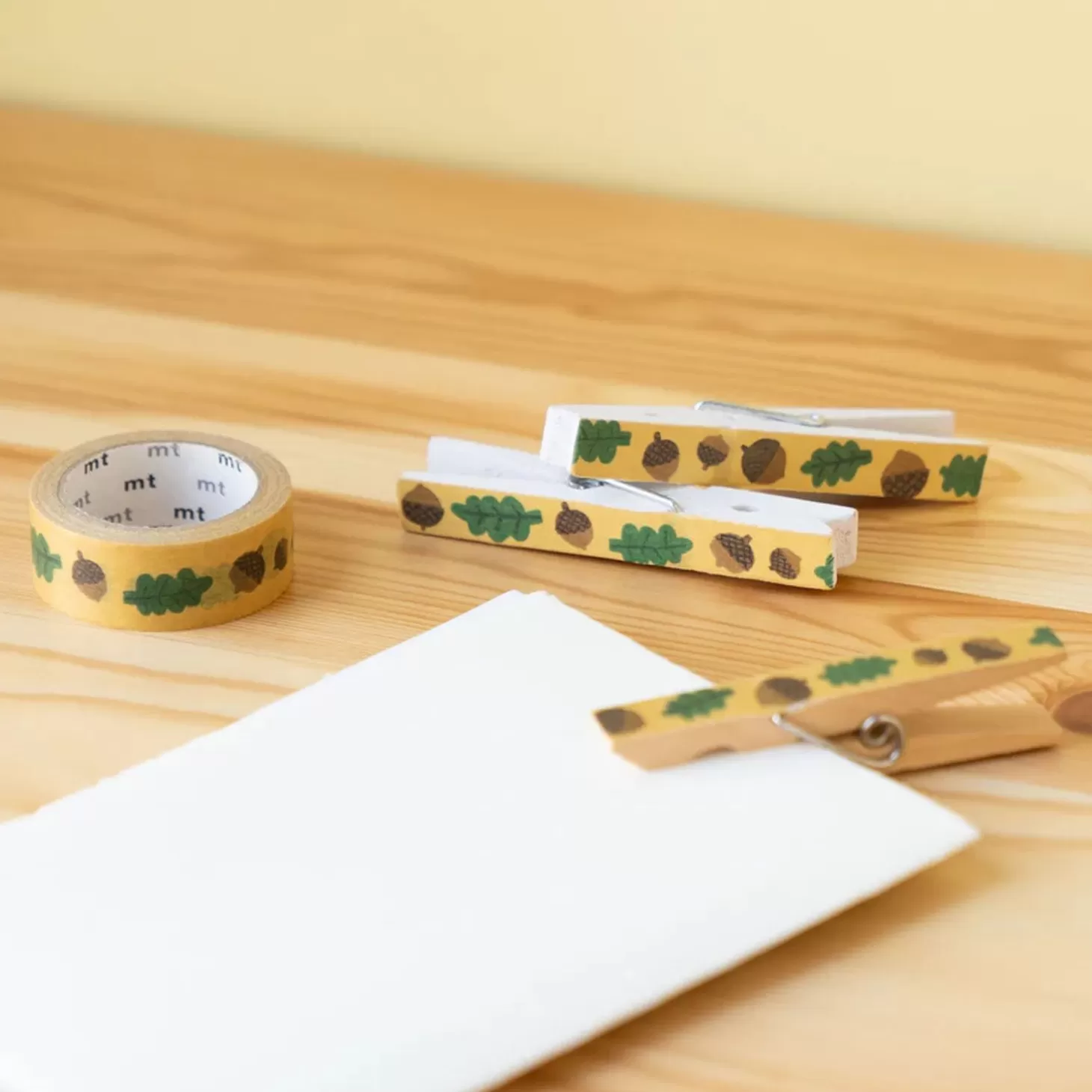 Mt X Washi Tape - Leaves And Acorns^Donna Wilson Outlet