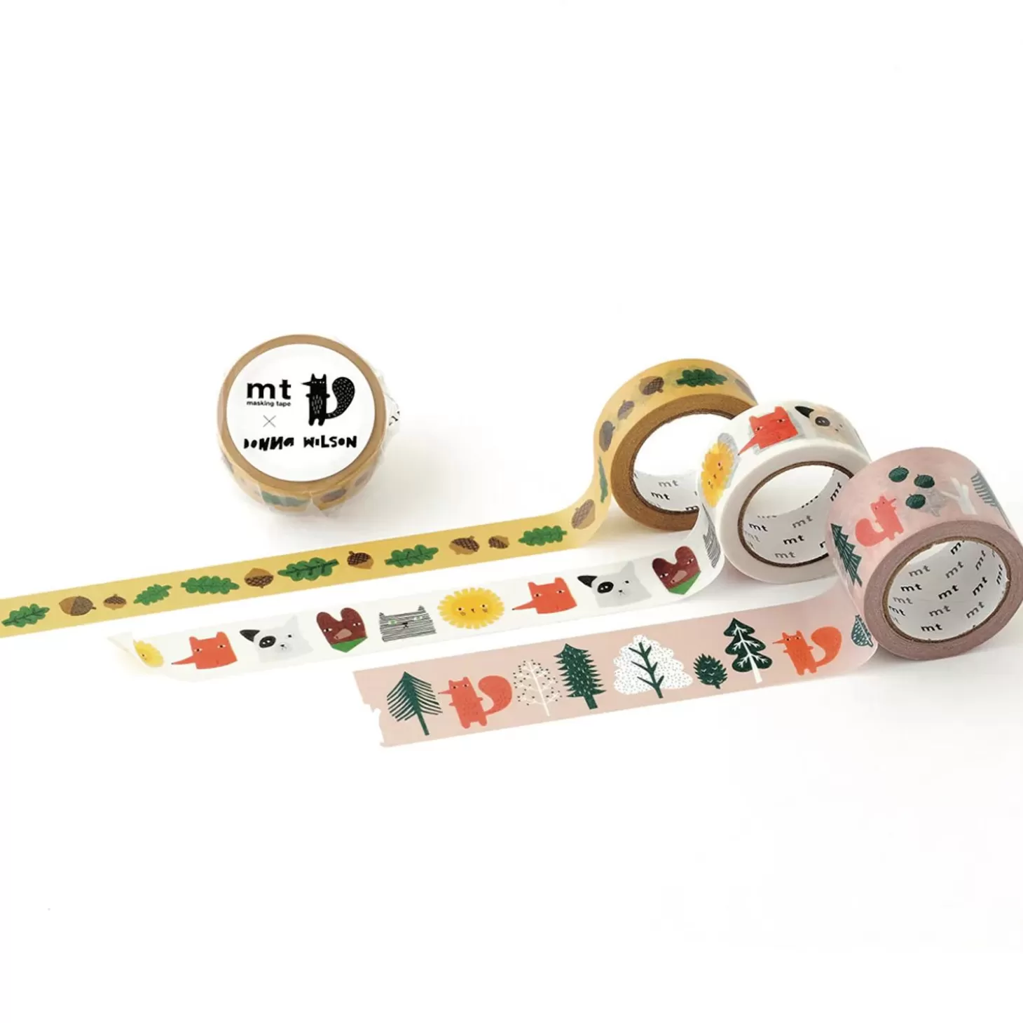 Mt X Washi Tape - Leaves And Acorns^Donna Wilson Outlet