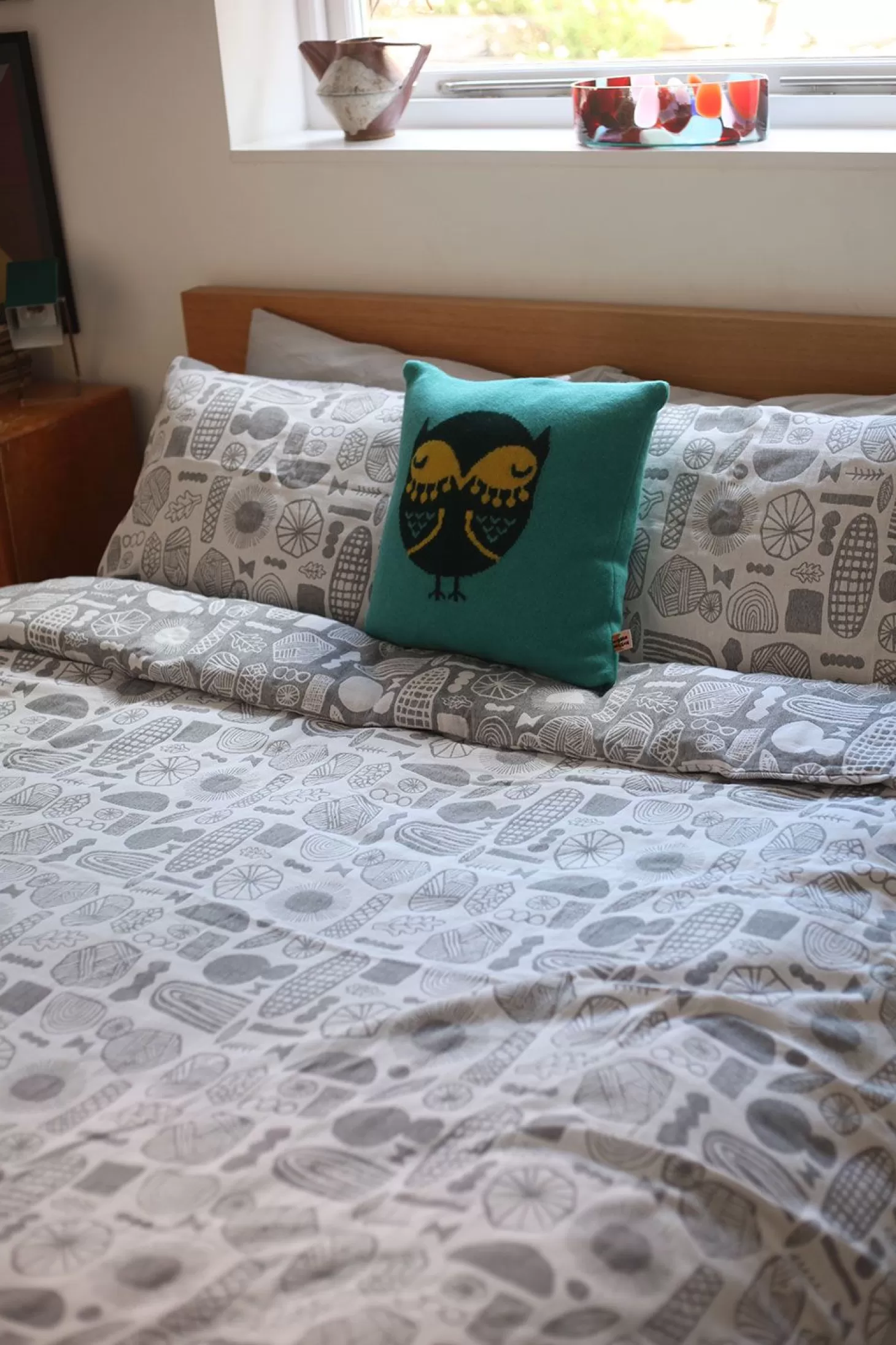 Owl Cushion - Green^Donna Wilson Hot