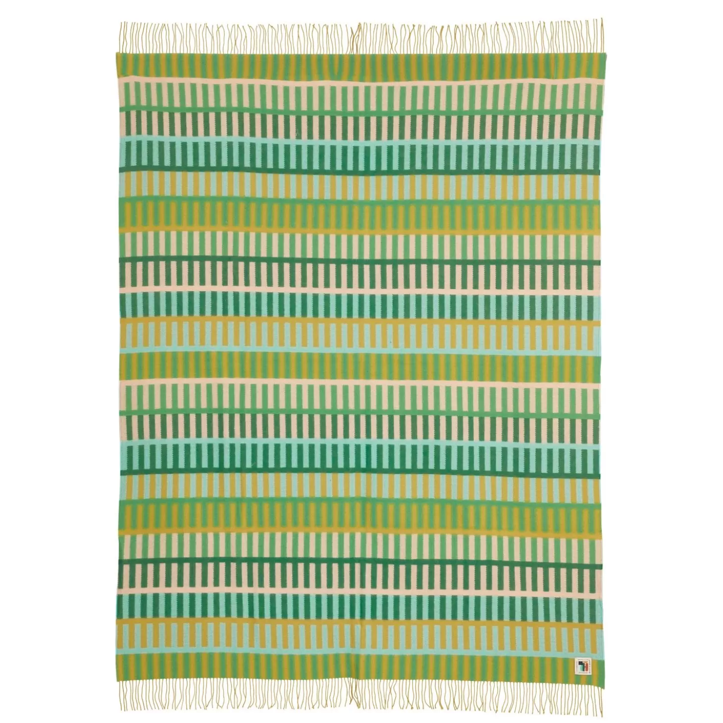 Shiel Lambswool Throw - Green^Donna Wilson Cheap