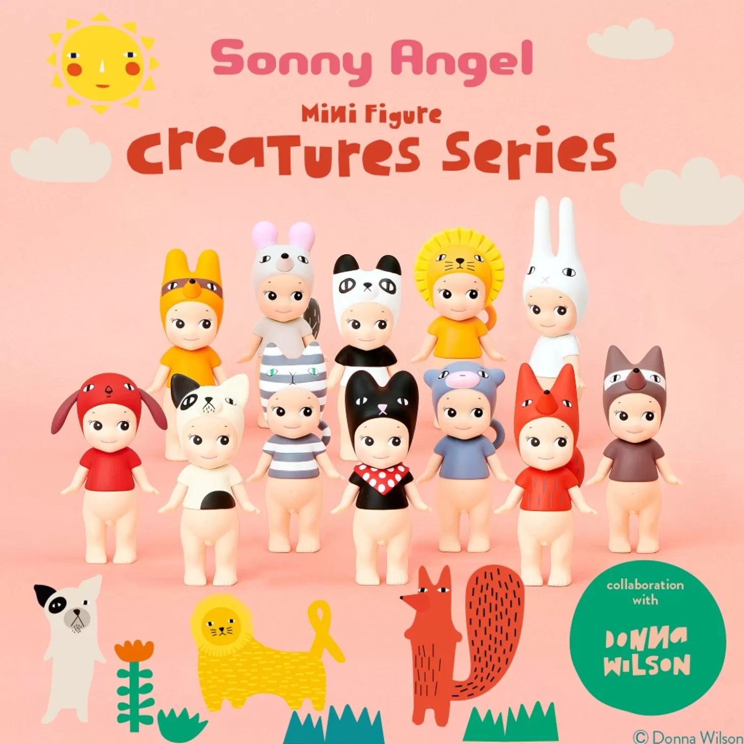 Sonny Angel X Creature Series - Pack Of 12^Donna Wilson Discount