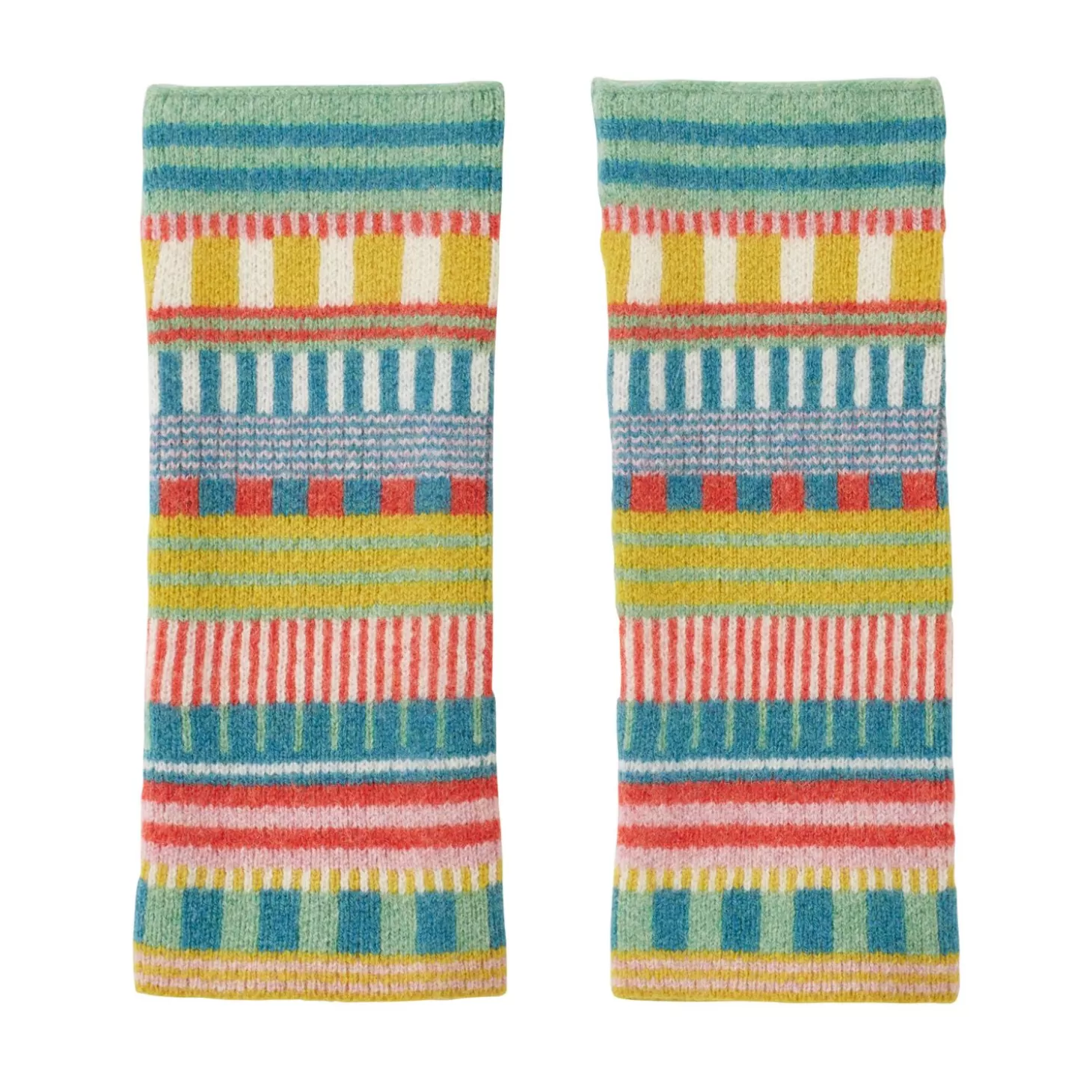 Static Stripe Arm Warmers - Tutti Frutti^Donna Wilson Fashion