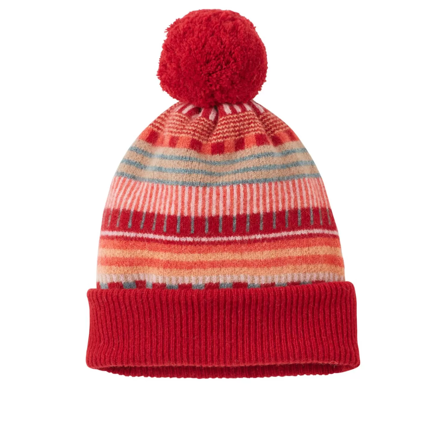 Static Stripe Beanie - Dubonnet^Donna Wilson Best Sale