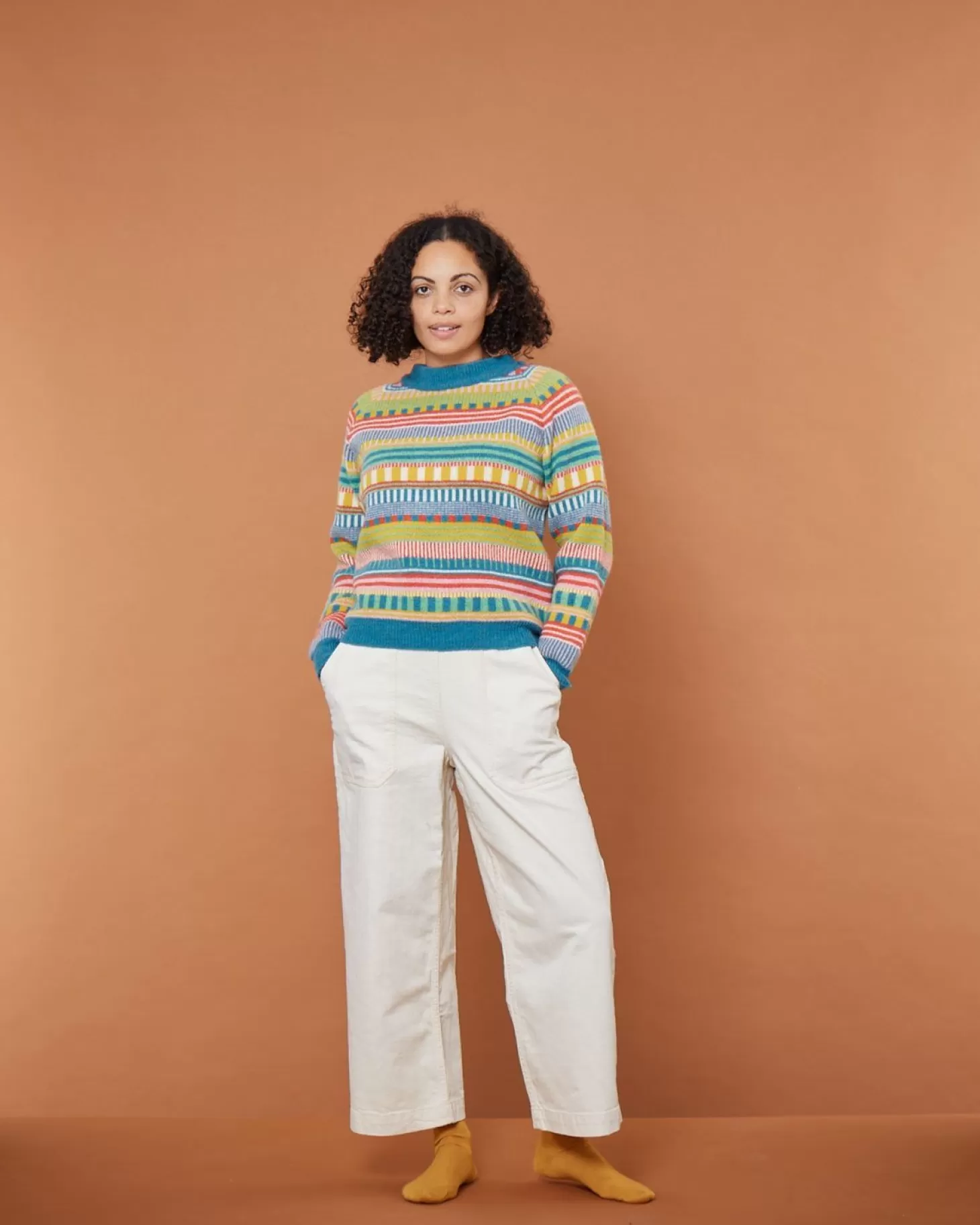 Static Stripe Sweater - Tutti Frutti^Donna Wilson Online