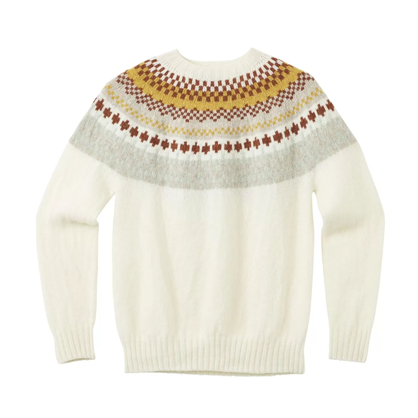 Taigh Yoke Sweater - White^Donna Wilson Flash Sale