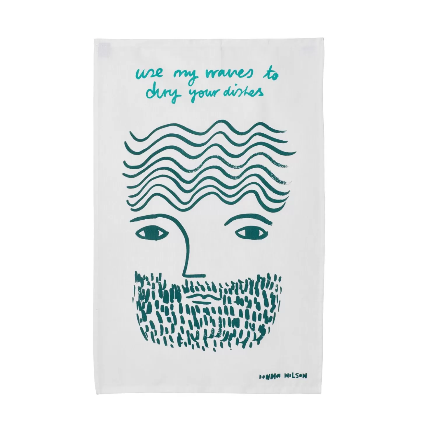 Use My Waves Tea Towel^Donna Wilson Outlet