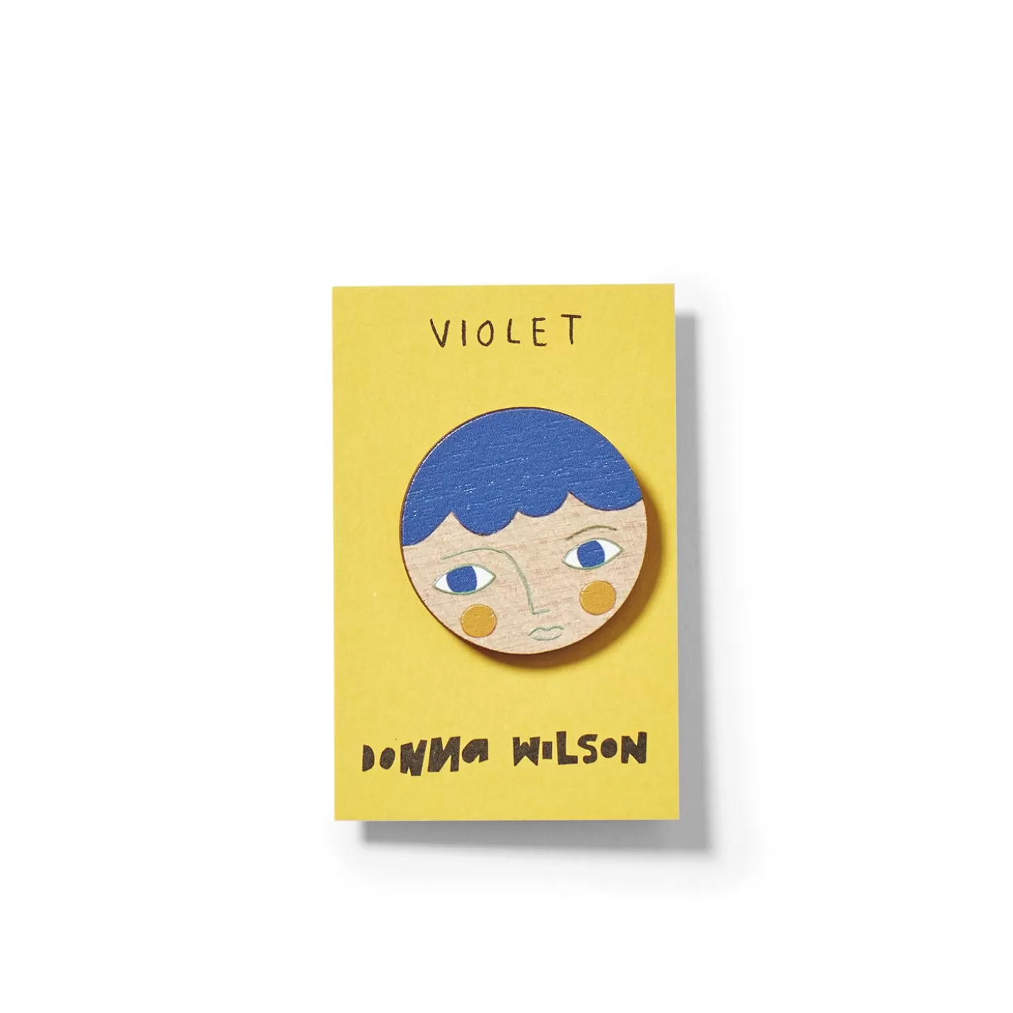 Violet Pin Badge^Donna Wilson Best