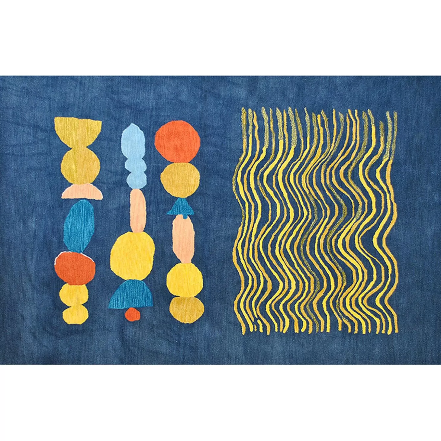 Waves + Ovals Rug^Donna Wilson Online