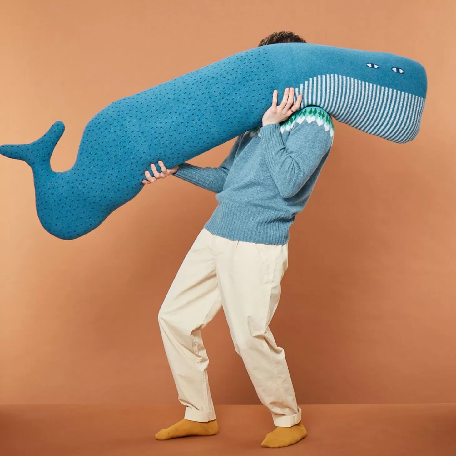 Whale Bolster Cushion^Donna Wilson Cheap