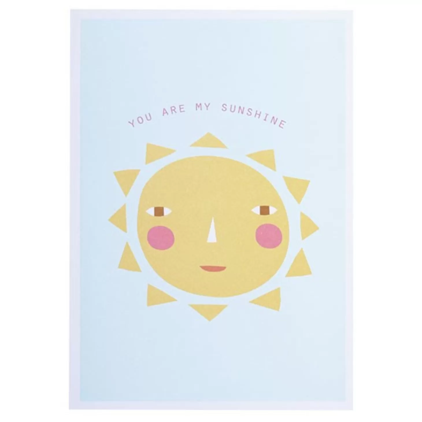 You Are My Sunshine Card^Donna Wilson Fashion